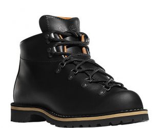 Danner Mountain Trail Holladay Black Smooth Leather Hiking Boot 12700