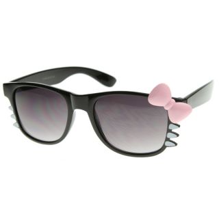 Limited Cutie Costume Girls Womens Hello Kitty Sunglasses w/ Bow