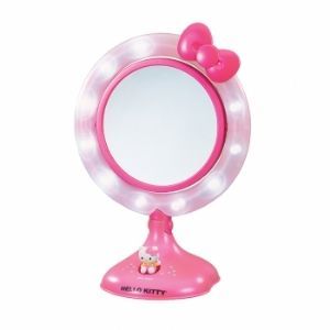 hello kitty kt3020 lighted make up mirro note the condition of this