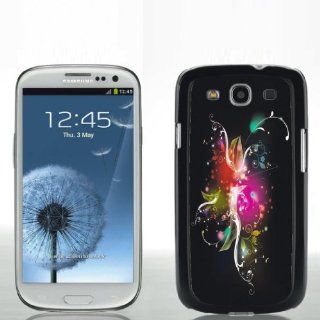 Abstract Flower   Samsung Galaxy S III Hard Shell Snap On