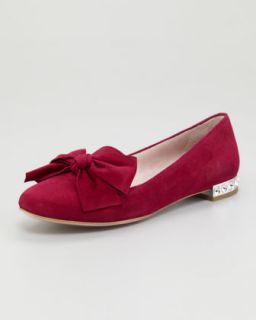 jewel heel suede loafer $ 650 more colors available