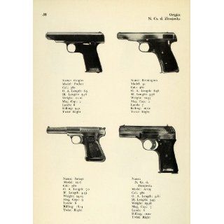 1948 Print Ortgies Pocket Pistol Remington Model 51 .380