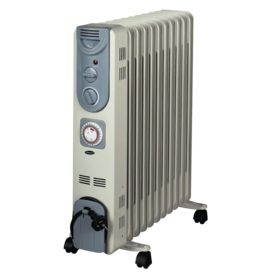 Hotpoint Heater HPOH24T 2400W Timer Electric Oil Filled Radiator