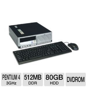 HP Compaq DC7100 Desktop Computer Off Lease 825633289475