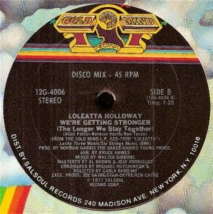 LOLEATTA HOLLOWAY   HIT & RUN * 1977 Disco Classic * Walter Gibbons