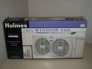  Holmes Twin Window Fan 7"