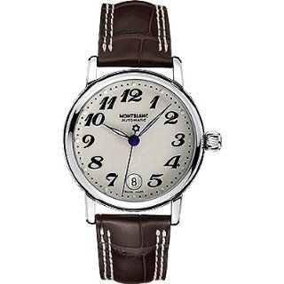 Montblanc Star Automatic Beige Dial Stainless Steel Mens Watch 101633