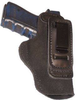 Sig Sauer P 938 Leather Shirt Tuck Right Hand Black Gun Holster New