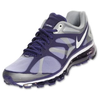 Nike Air Max+ 2012 Mens Running Shoes Ink/White