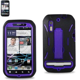 Motorola Photon 4G Electrify Purple Hybrid Kickstand Case
