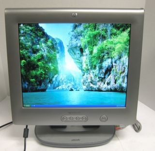 HP Pavilion F70 17 inch Flat Panel LCD Monitor Display VGA DVI 915O
