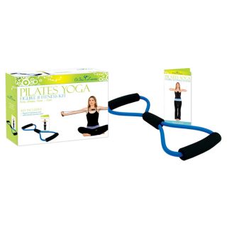home gym equipment figure 8 fitness kit with poster effective for all