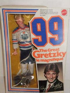 The Great Gretzky Le Magnifique 99 Doll Mattel Hockey Player
