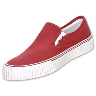 PF Flyers Center Slip On Mens Casual Shoes Red