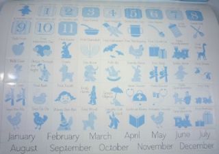 henry baby s first year calendar c r gibson