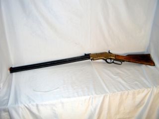  War Reproduction 1860 Henry 44 Repeating Rifle Replica Non Firing Prop