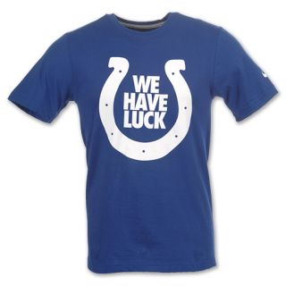 Nike NFL Indianapolis Colts We Have Luck Mens Tee Shirt