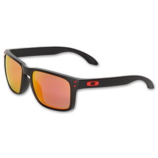 Oakley Ducati Holbrook Sunglasses Matte Black/Ruby