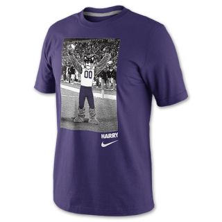Nike Washington Huskies NCAA Mascot Photo Mens Tee Shirt