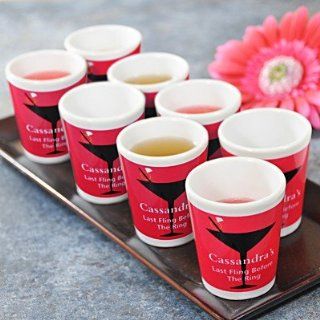 Exclusive Gifts and Favors Cosmopolitan Party Shot Glasses