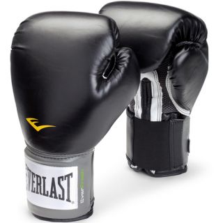 Everlast Boxing Pro Style 12 oz Training Gloves Black