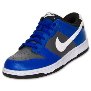 Mens Nike Dunk Low Casual Shoes Dark Grey/White
