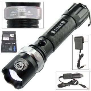 Tactical CREE Rechargeable Flash Light Flashlight Police Light New 150