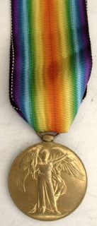 ww1 bilingual victory medal named to a b a l m herbert r n v r