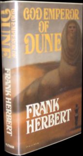Frank Herbert God Emperor of Dune Signed 1st Edition