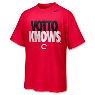 Nike MLB Cincinnati Reds Votto Knows Mens Tee Shirt