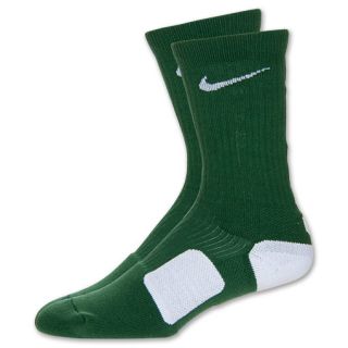 Nike Elite Basketball Crew Socks Green