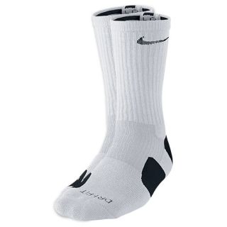 Nike Elite Basketball Crew Socks White/Black