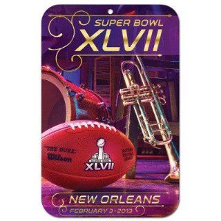 Super Bowl XLVII 47 NFL Football New Orleans Wall Sign