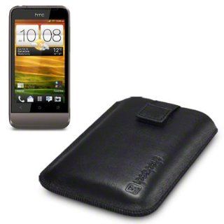 HTC One V Genuine Leather Pocket Case / Pouch / Cover By