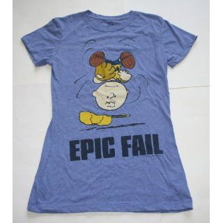 Peanuts Charlie Brown Epic Fall Junior Girls T Shirt