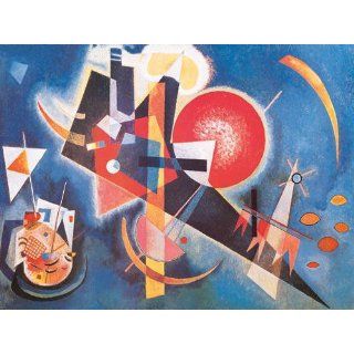 Wassily Kandinsky 47W by 35H  Nel Bl? I CANVAS Edge #1