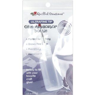 Ultrafine Tip Glue Applicator Bottle 0.5 Ounce Bottle