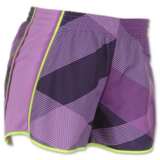 Womens Nike Printed Pacer Shorts Atomic Purple