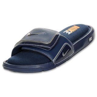 Mens Nike Comfort Slide 2 Sandals Navy/Gold