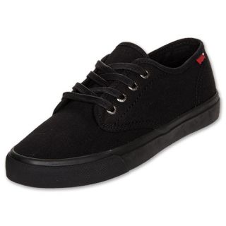 Boys Gradeschool Levis Footwear Evan Canvas Black