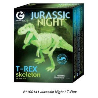 Geoworld Jurassic Night   T Rex Skeleton Toys & Games
