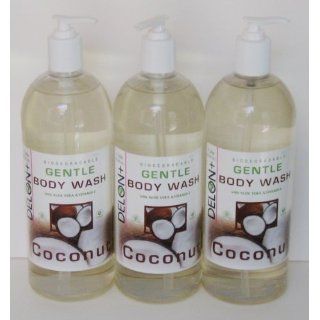DELON Coconut Gentle Body Wash with Aloe Vera 1 Liter (3