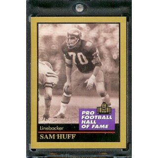 1991 ENOR Sam Huff Football Hall of Fame Card #69   Mint