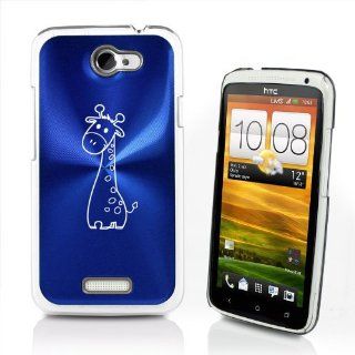 Blue HTC One X Aluminum Plated Hard Back Case Cover P23