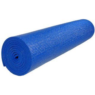 Extra Long (84) Deluxe 1/4 Inch Thick Yoga Mat   Black