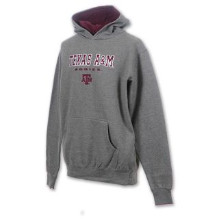 Texas A&M Aggies Stack NCAA Youth Hoodie Grey