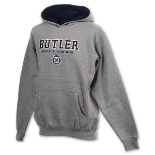 Butler Bulldogs Stack NCAA Youth Hoodie Grey
