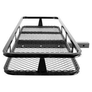  Hitch Mounted Cargo Carrier Luggage Basket Rack Truck RV SUV Car