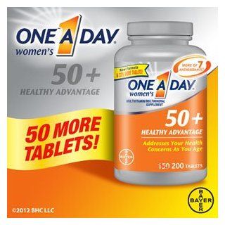 One a Day® Womens 50+ Healthy Advantage 200 Tablets