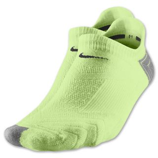 Nike Cushion No Show Running Sock Volt/Light Stelth
